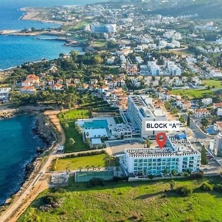 Amber - Coralli Beachfront Apartment 프로타라스 외부 사진